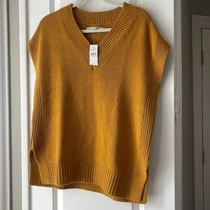 Loft Sweater Vest NWT